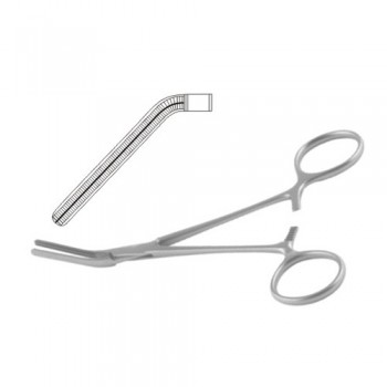 Dardik Atrauma Multipurpose Vascular Clamp Angled 45° Stainless Steel, 17 cm - 6 3/4"